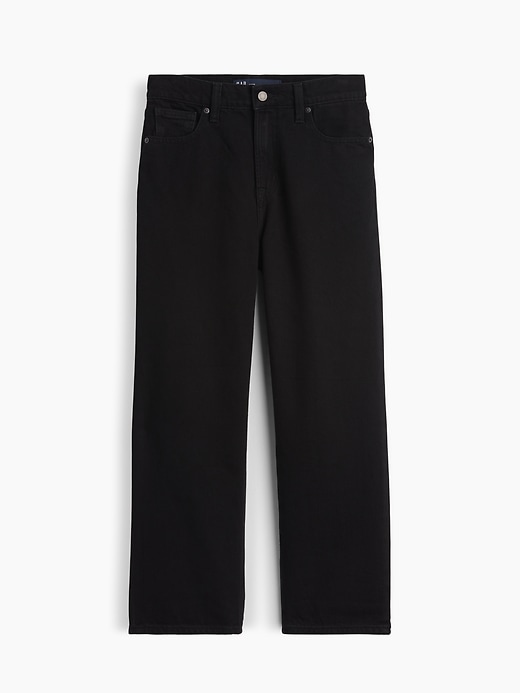 Image number 5 showing, Low Slung SuperSoft Relaxed Straight Crop Jeans