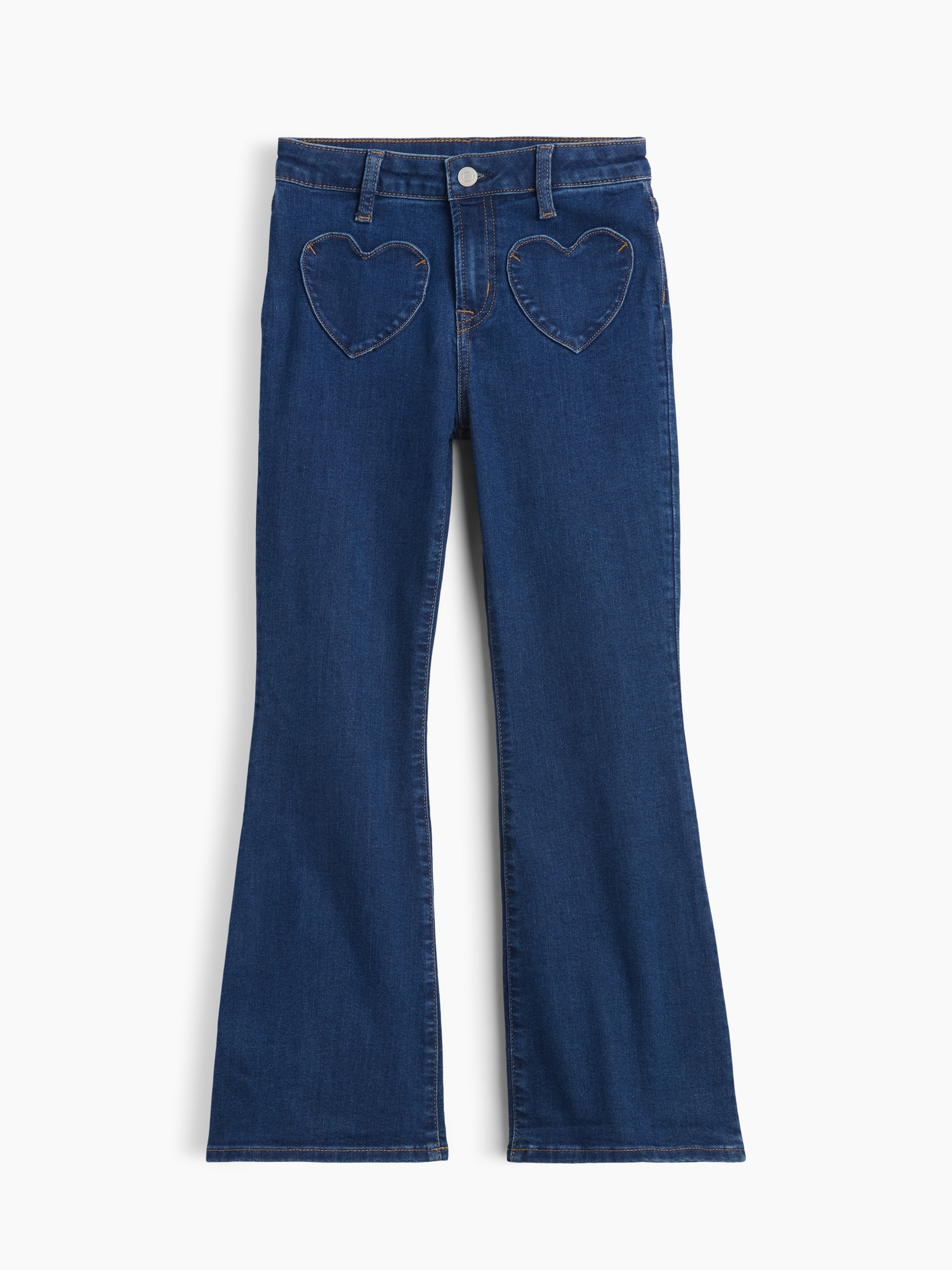 Kids High Rise '70s Flare Jeans