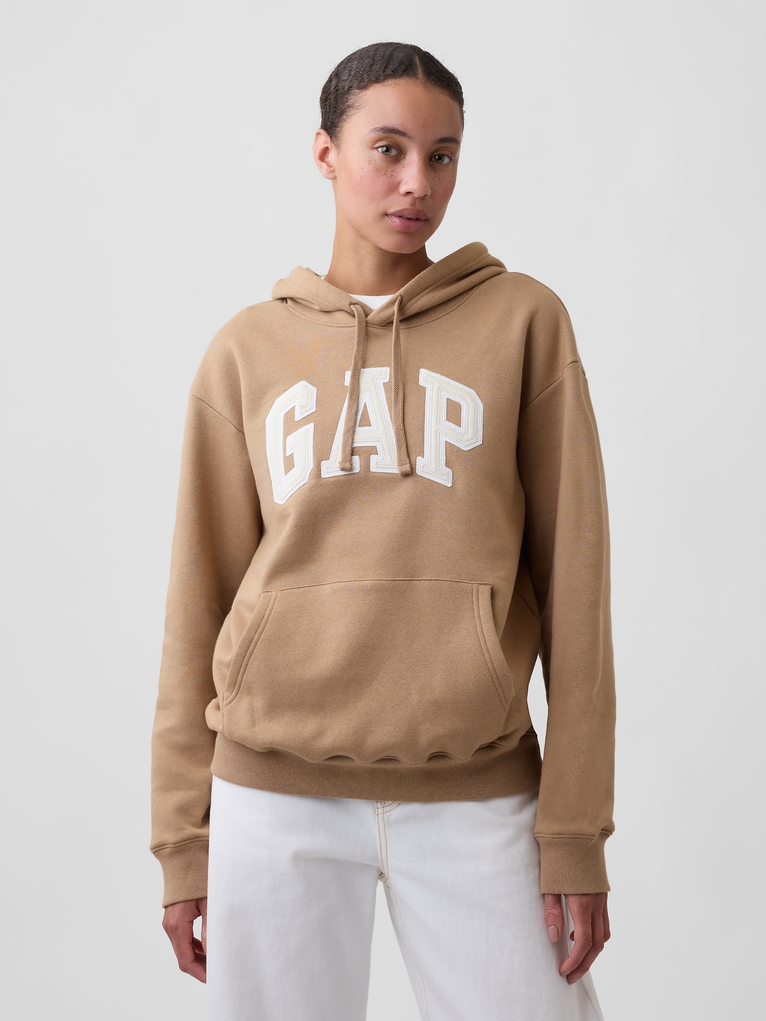 Relaxed Gap Logo Hoodie