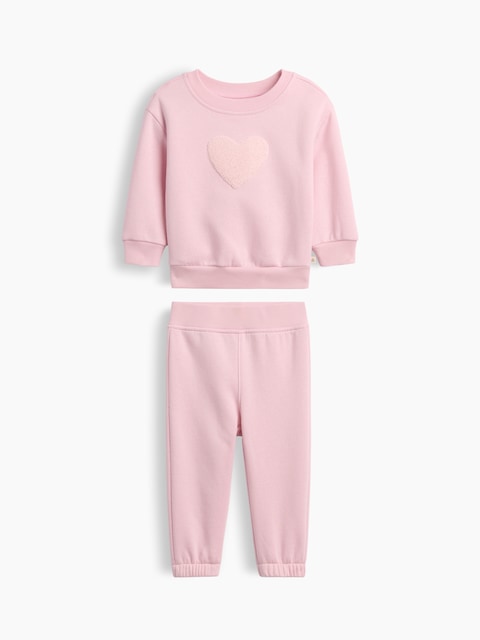Baby Fleece Two-Piece Outfit Set