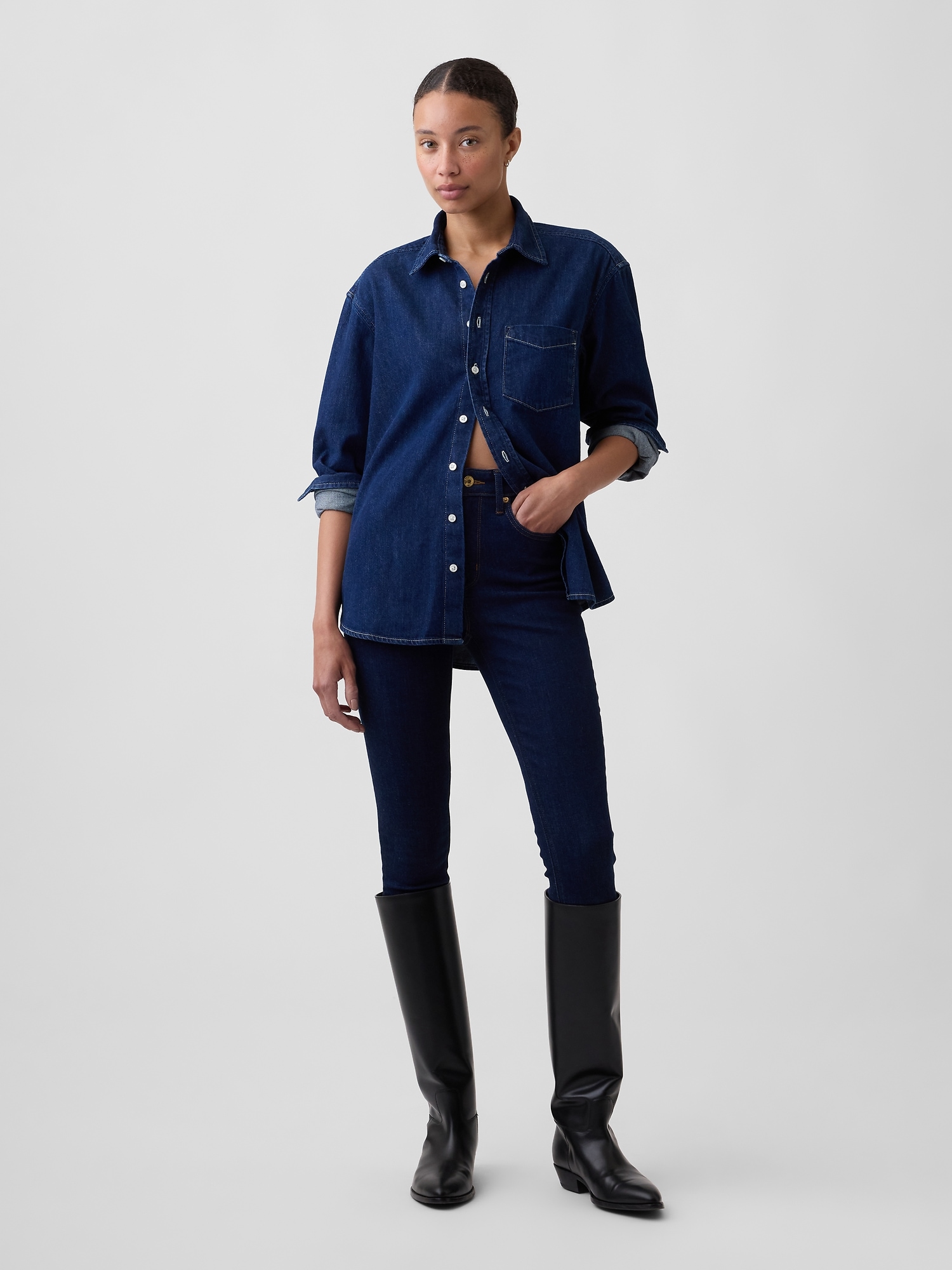 High Rise Universal Skinny Jeans