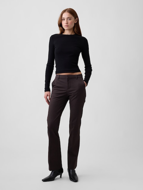 Baby Boot Pants in Bi-Stretch
