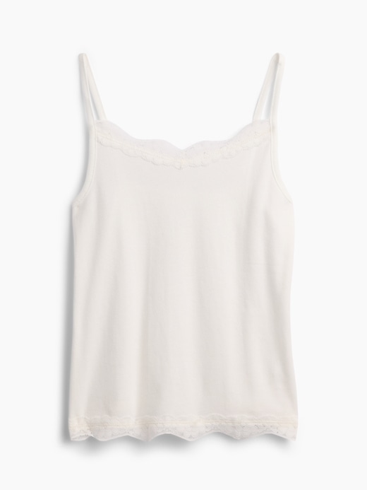 Image number 1 showing, Kids Lace-Trim Cami