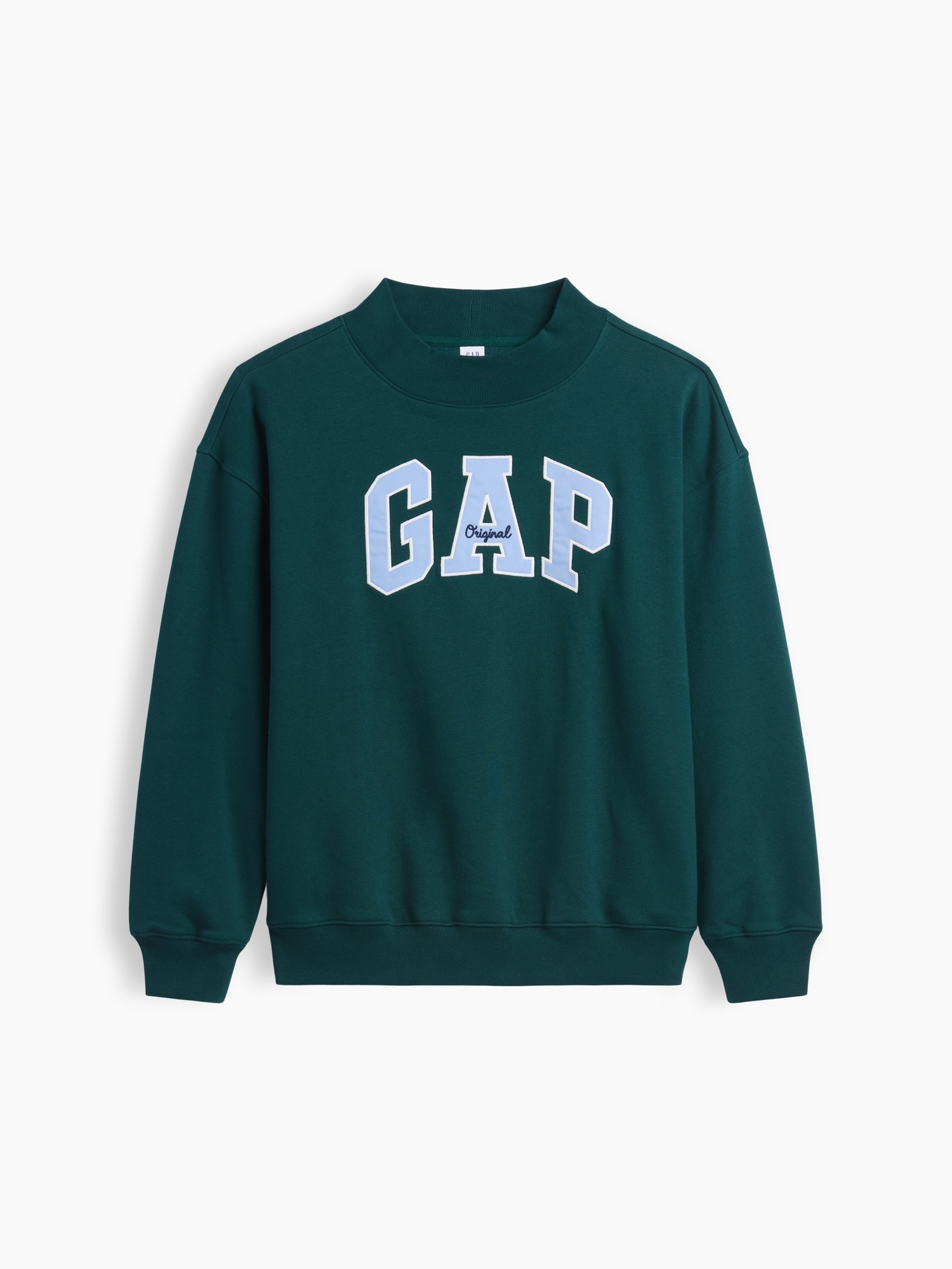Oversized Gap Logo Mockneck Tunic Sweatshirt | Gap Factory
