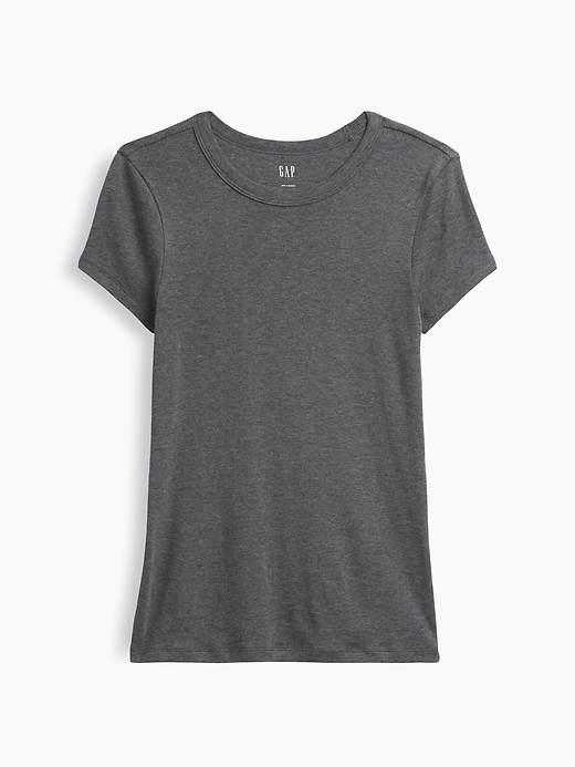 Image number 5 showing, Ribbed Crewneck T-Shirt