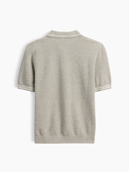 Image number 2 showing, Kids Relaxed Sweater Polo Shirt