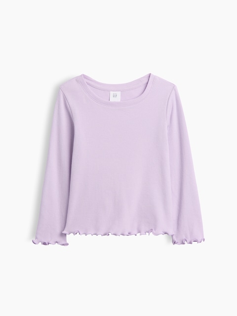 babyGap Ribbed Crewneck T-Shirt