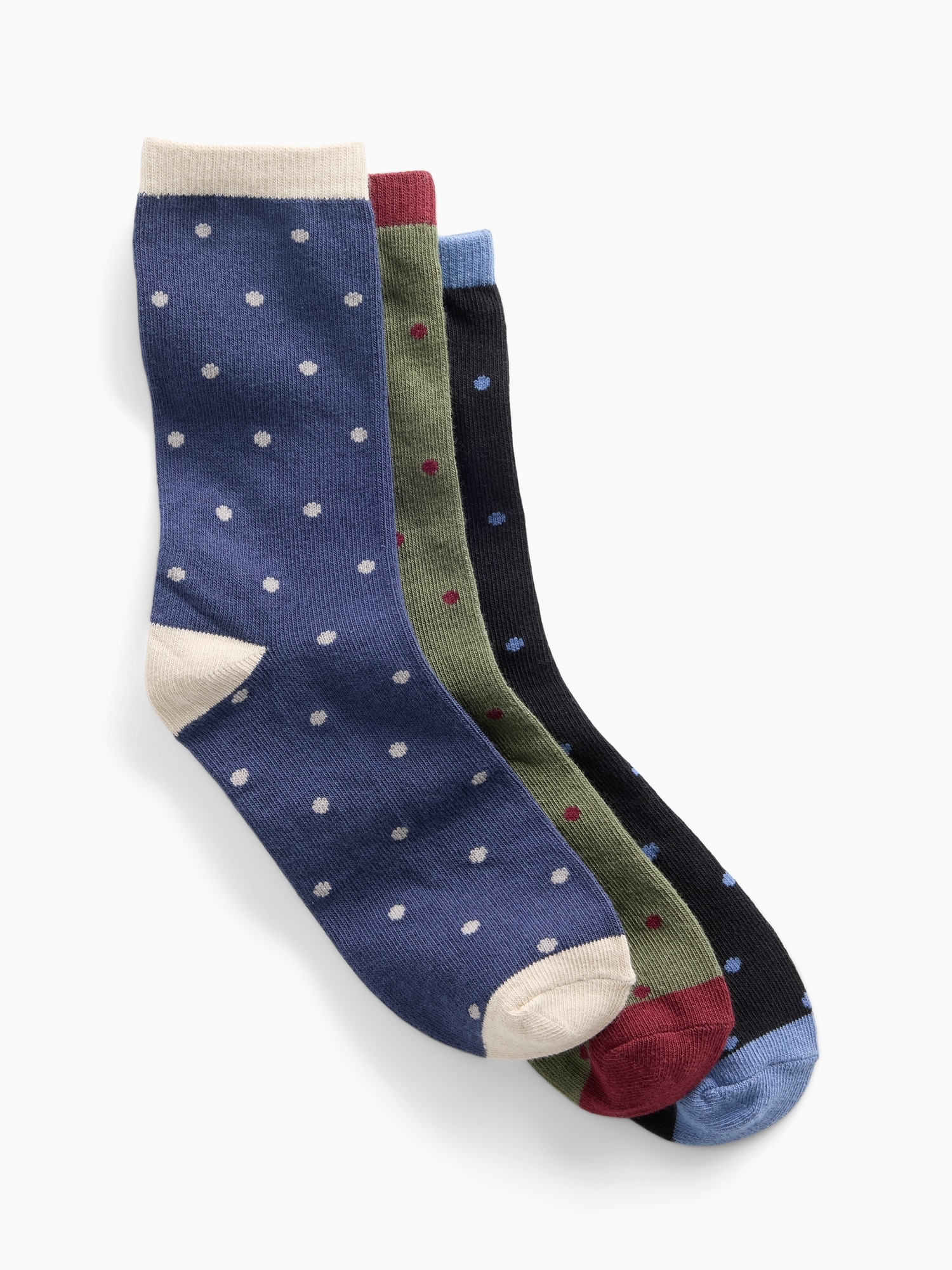 Kids Print Crew Socks (3-Pack)