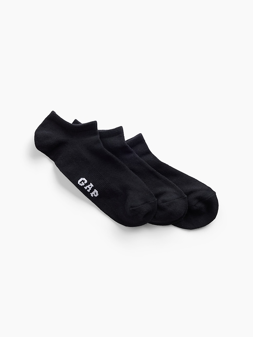 Image number 1 showing, Kids Gap Logo No-Show Socks (3-Pack)