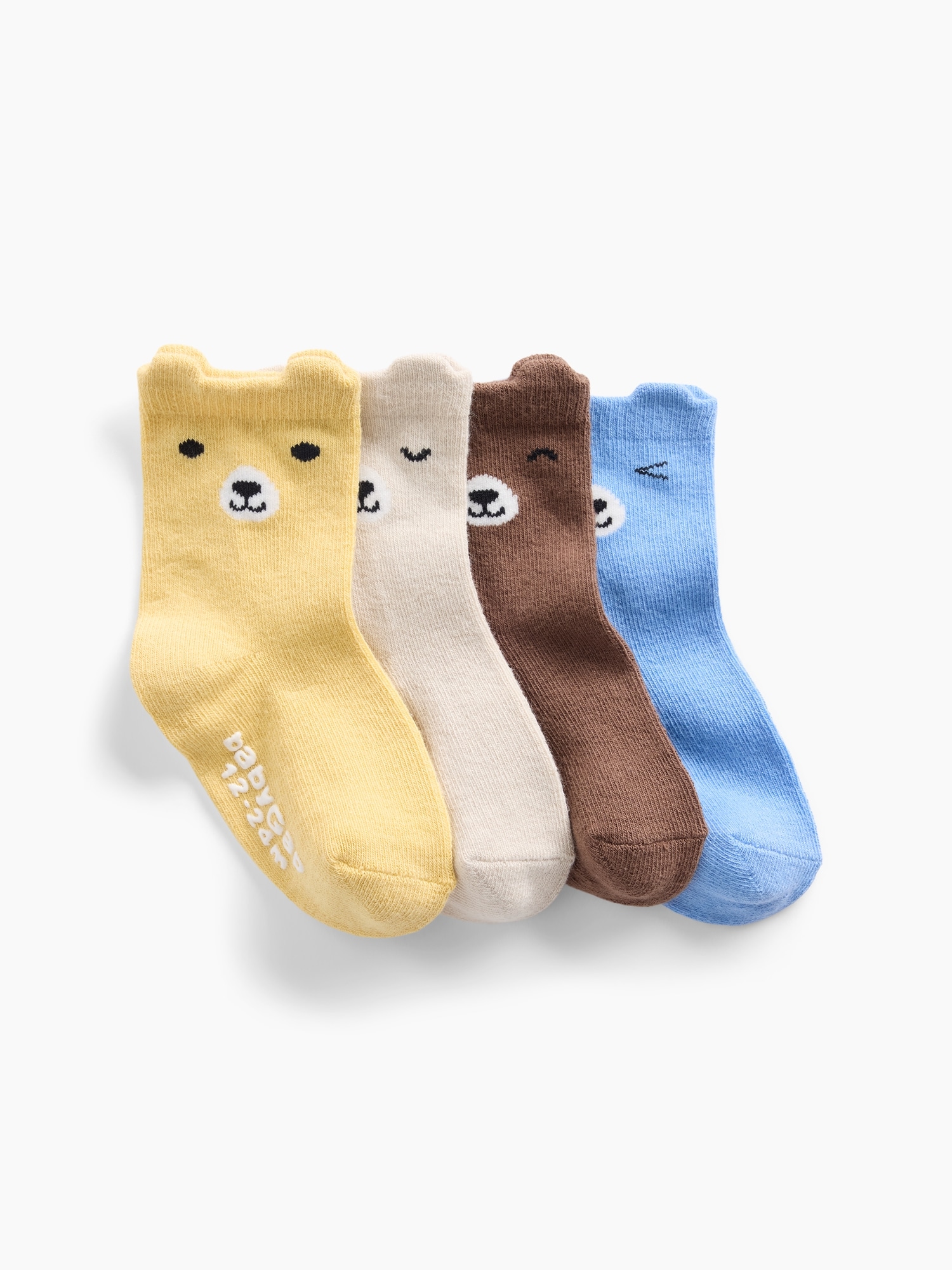 babyGap Critter Crew Socks (4-Pack)