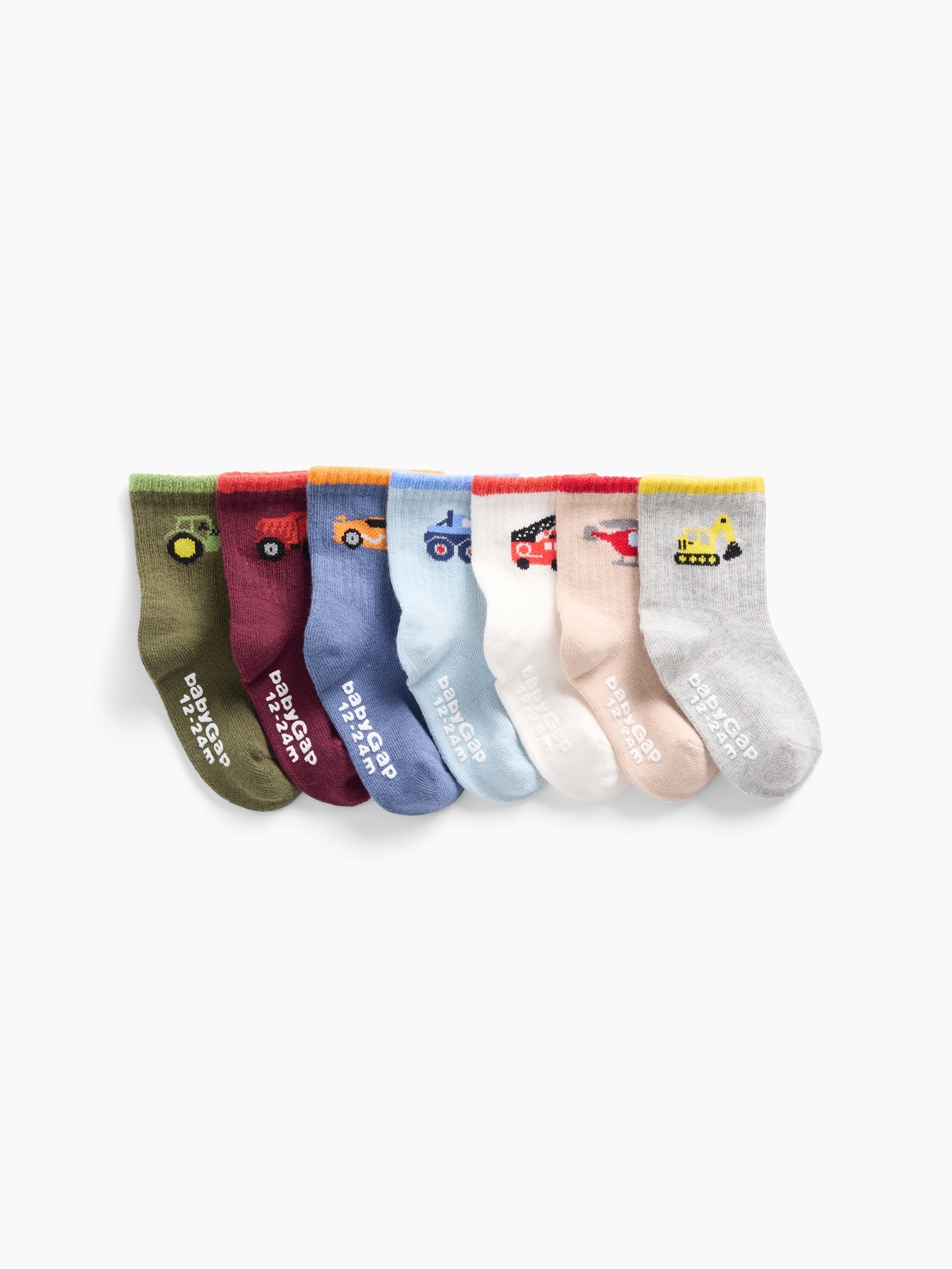 babyGap Crew Socks (7-Pack)