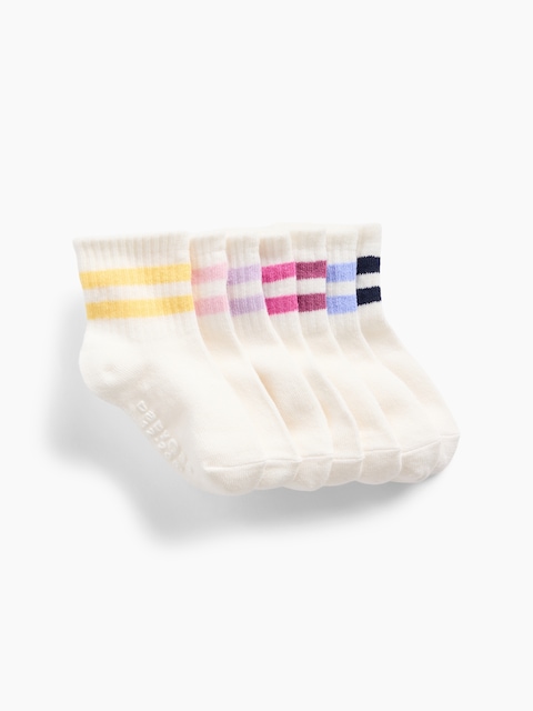 babyGap Varsity Crew Socks (7-Pack)