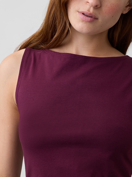 Image number 4 showing, Boatneck Tank Top