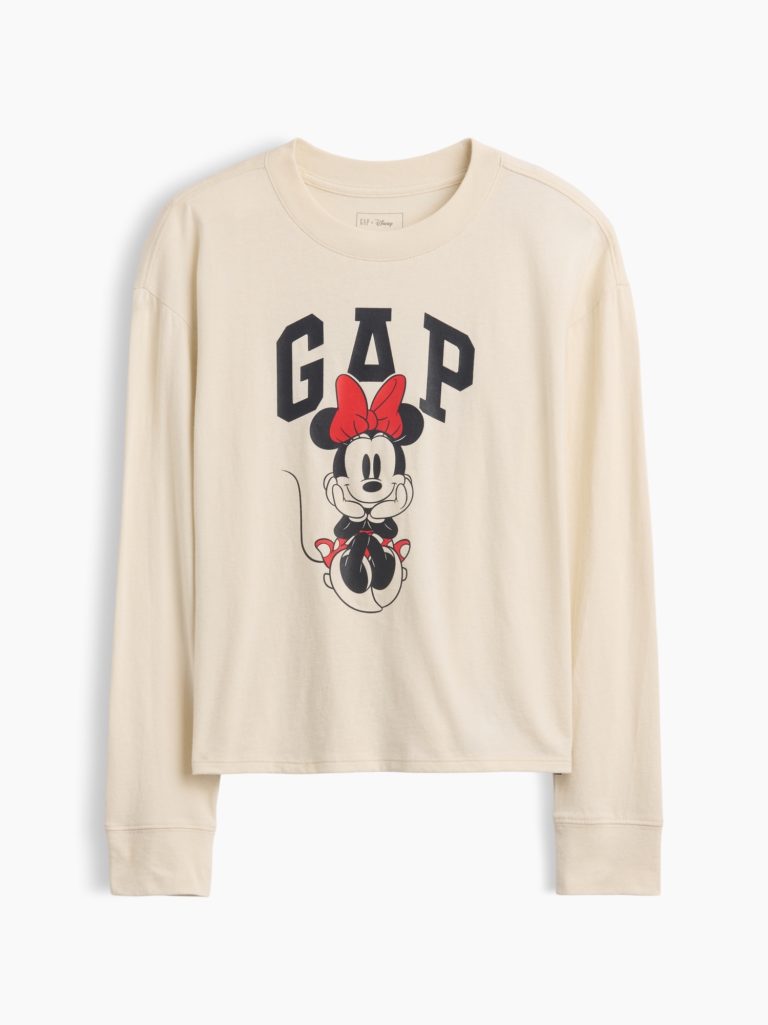 GapKids × Disney Minnie Mouse Oversized Logo T-Shirt