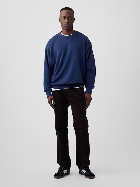 Straight Corduroy Pants