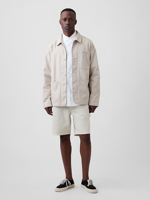 Image number 3 showing, Relaxed Twill Chore Jacket