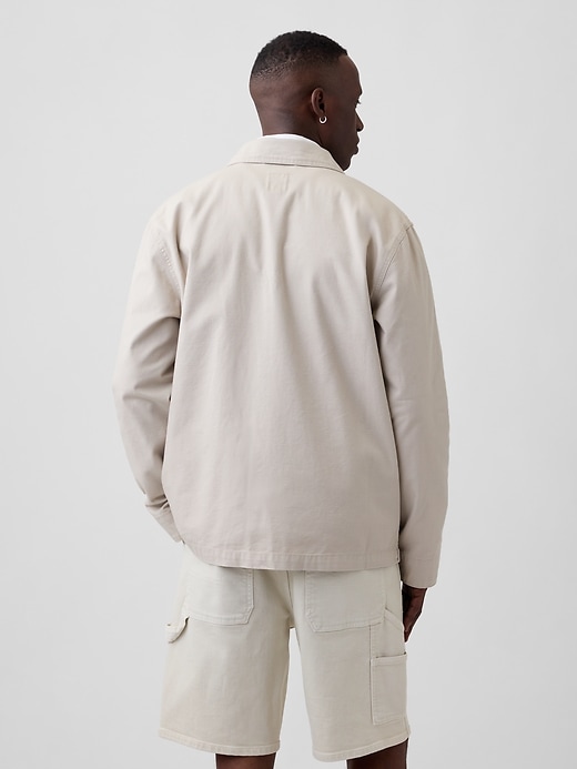 Image number 2 showing, Relaxed Twill Chore Jacket