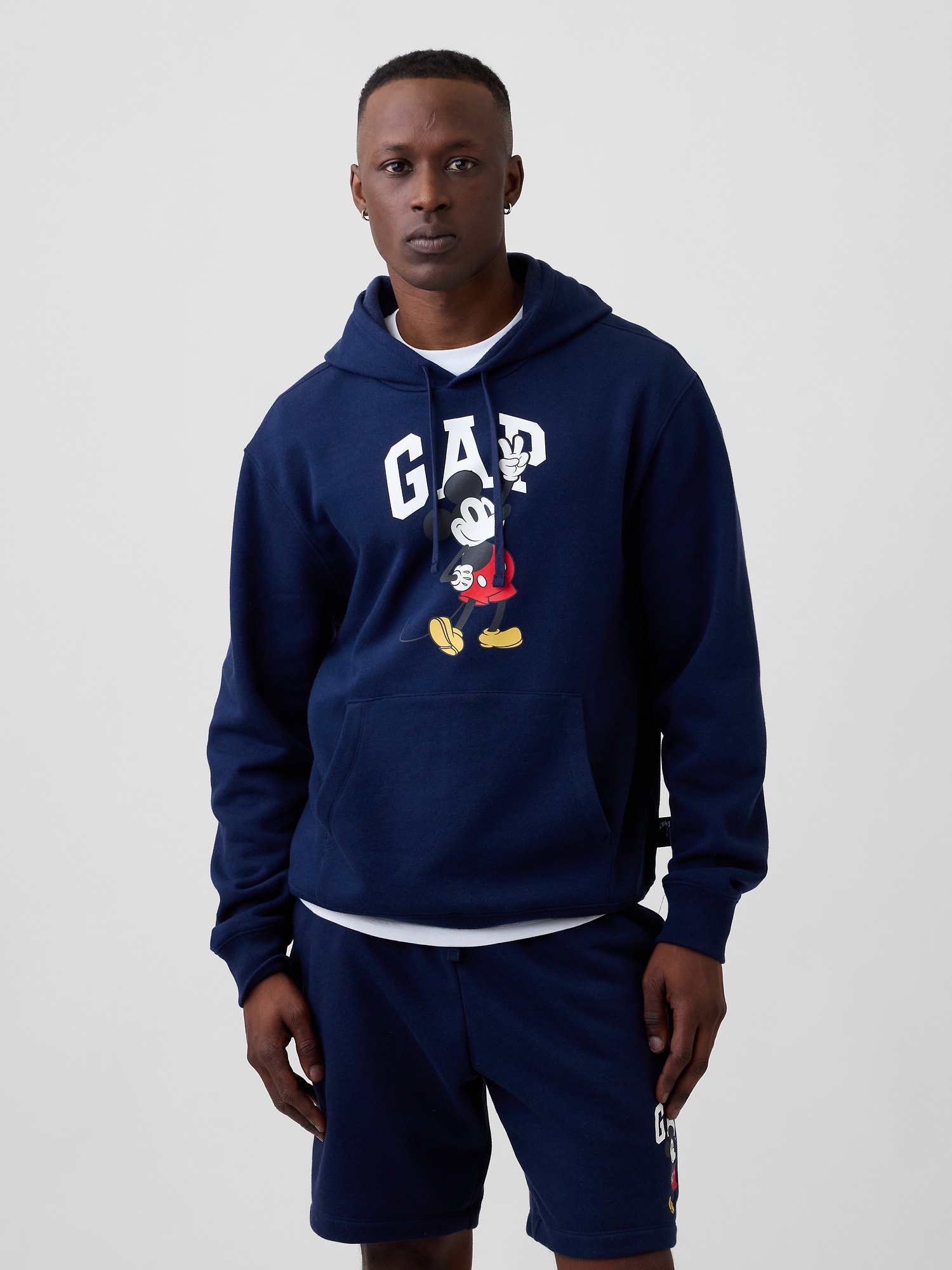 Gap × Disney Mickey Mouse Relaxed Logo Hoodie
