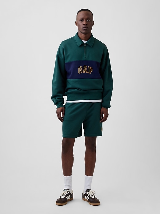 Image number 3 showing, Oversized Gap Logo Quarter-Zip Sweatshirt