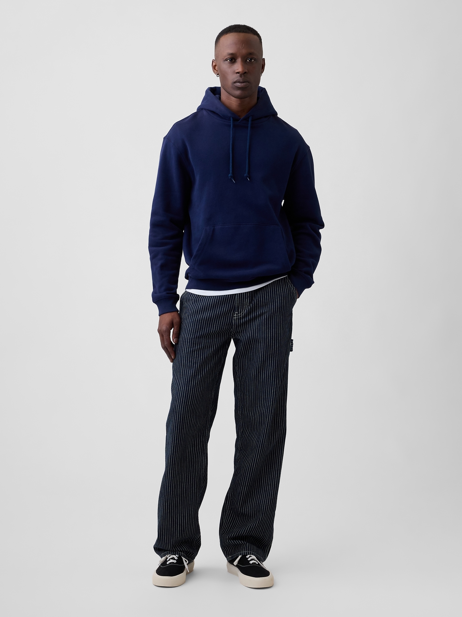 Relaxed Stripe Carpenter Jeans