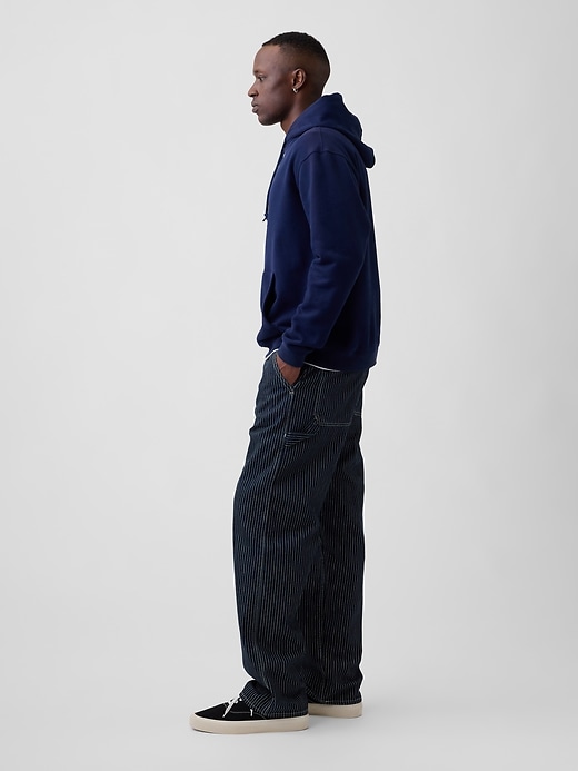 Image number 4 showing, Relaxed Stripe Carpenter Jeans