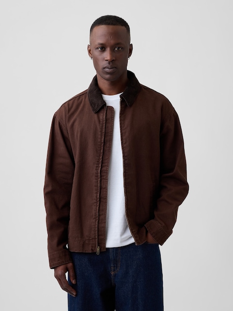 Relaxed Canvas Barn Jacket