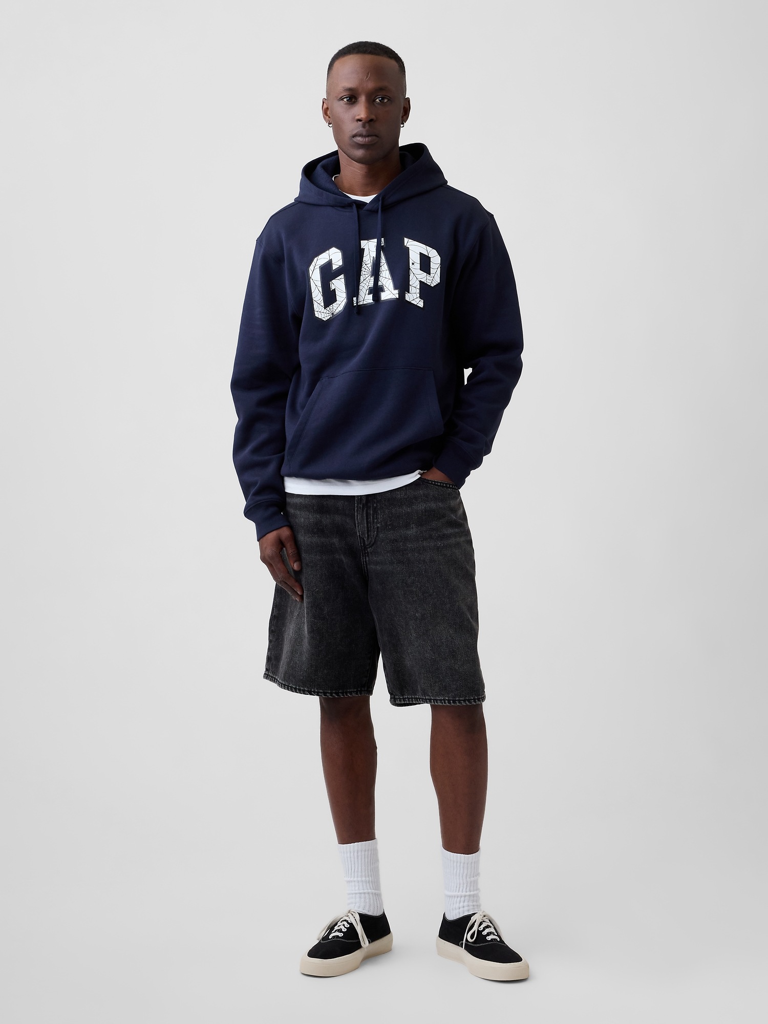 Marvel Spider-Man Relaxed Gap Logo Hoodie | Gap Factory