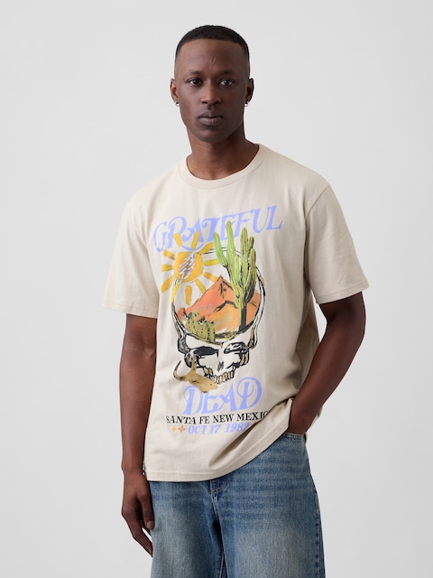 Grateful Dead Everyday Soft Relaxed Graphic T-Shirt