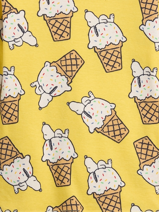 Image number 2 showing, babyGap Peanuts Print PJ Set