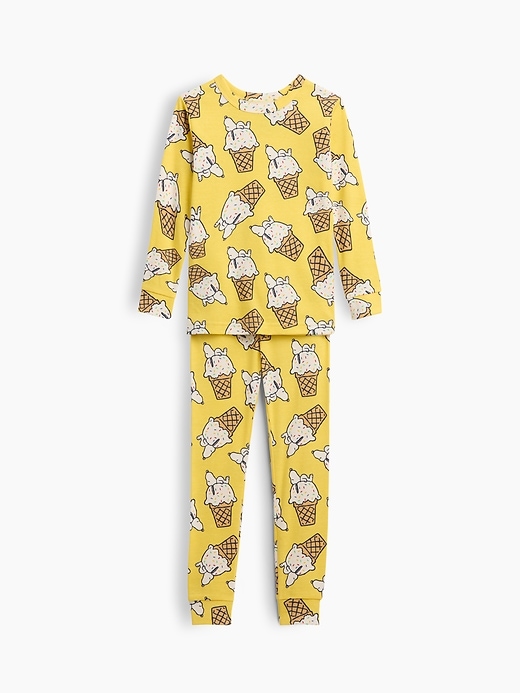 Image number 1 showing, babyGap Peanuts Print PJ Set
