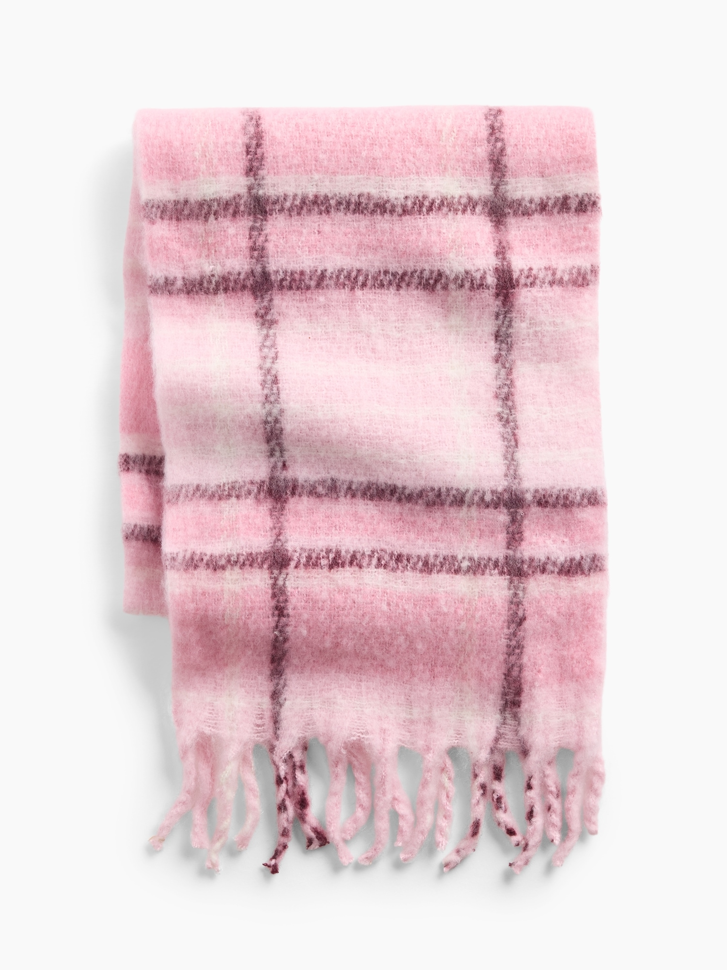 Brushed Fringe Scarf