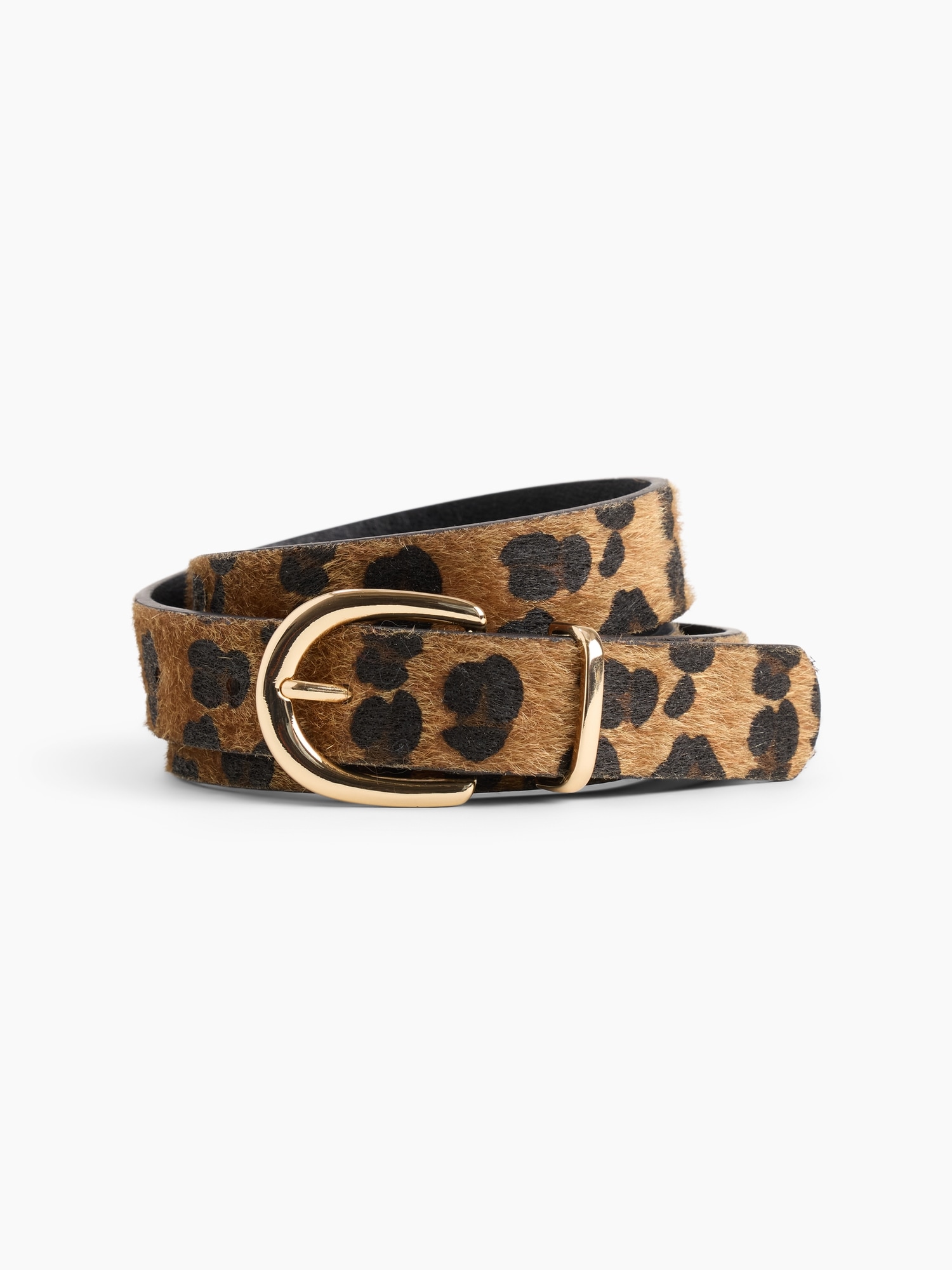 Print Vegan-Leather Belt