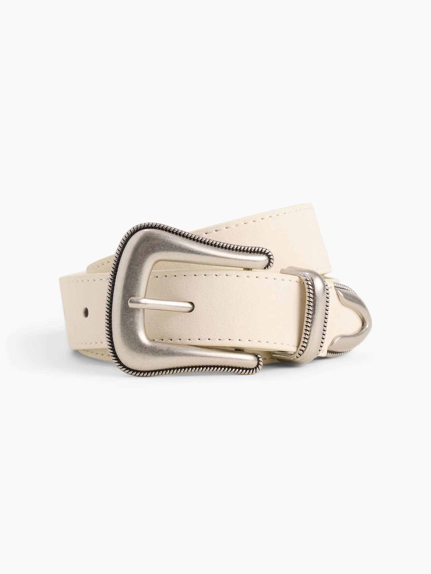 Vegan-Suede Western Belt