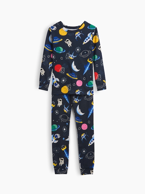 Kids & babyGap Space Print PJ Set
