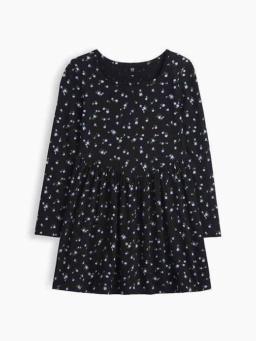 Image number 1 showing, Kids Print Squareneck Dress