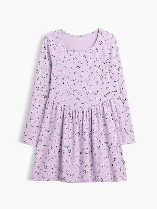 Image number 1 showing, Kids Print Squareneck Dress