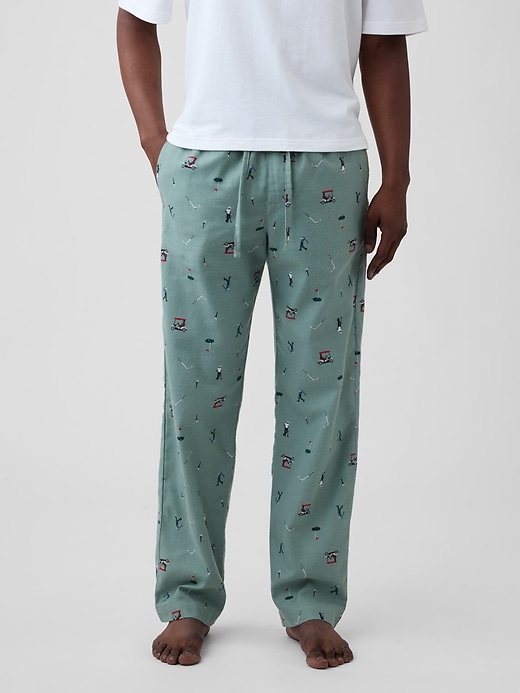 Image number 3 showing, Relaxed Flannel PJ Pants