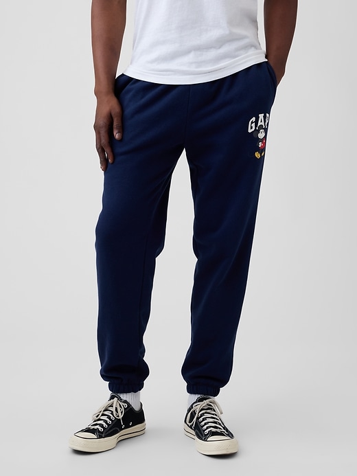 Image number 3 showing, Gap × Disney Mickey Mouse Relaxed Logo Joggers