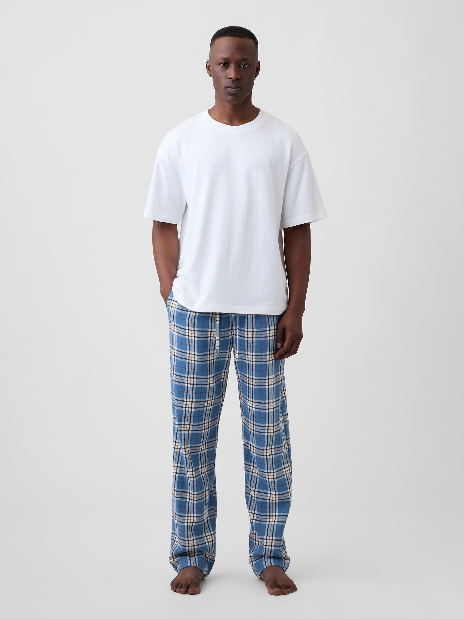 Relaxed Flannel PJ Pants