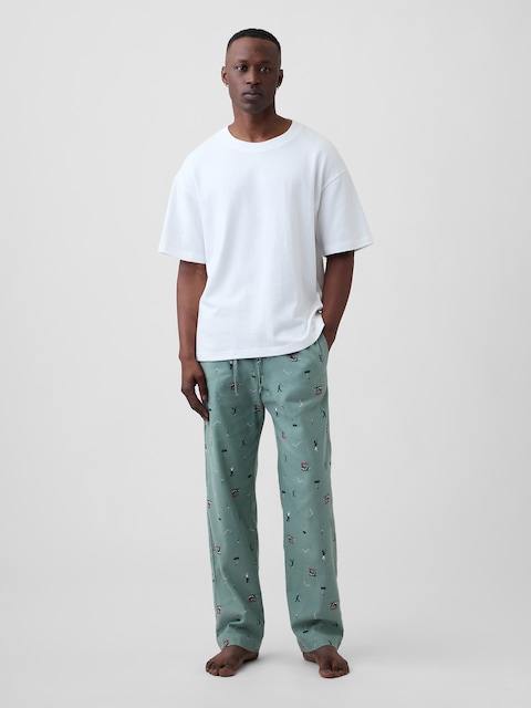 Relaxed Flannel PJ Pants