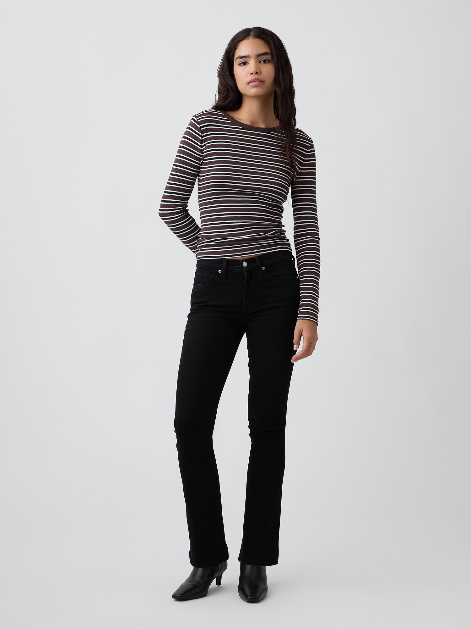 Mid Rise Universal Baby Boot Jeans