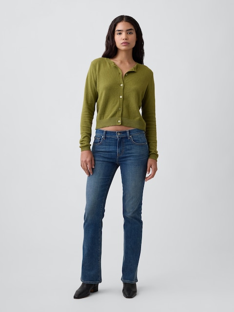 Mid Rise Boot Jeans