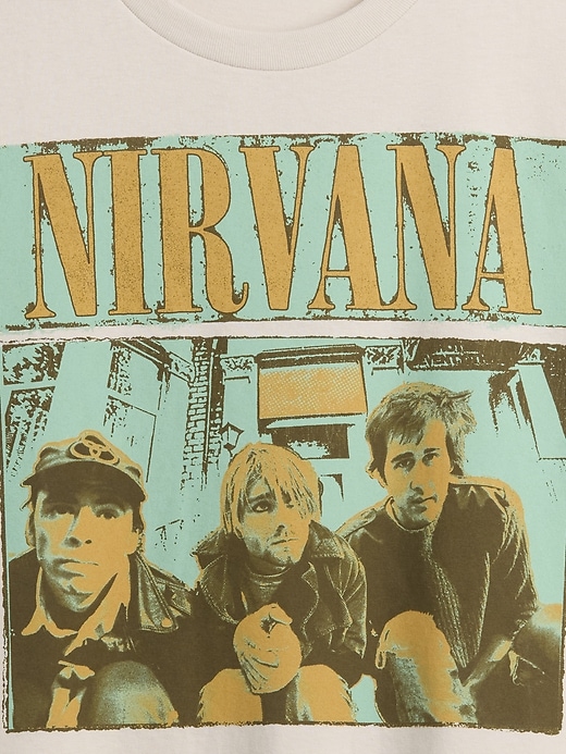 Image number 2 showing, Nirvana Everyday Soft Relaxed Graphic T-Shirt