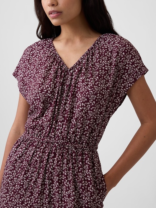 Image number 3 showing, Flutter Sleeve Wide-Leg Jumpsuit