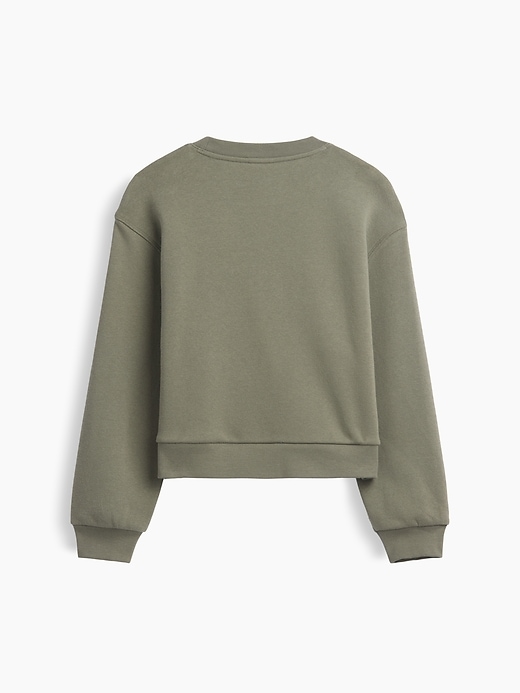 Image number 2 showing, Kids Relaxed Wedge Crewneck Sweatshirt