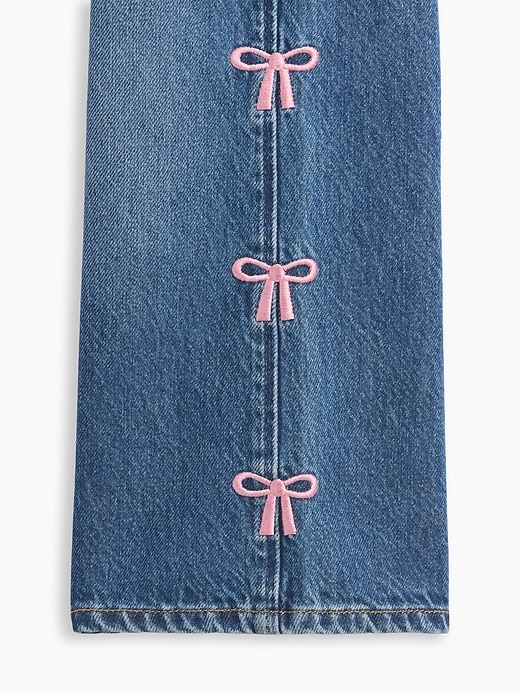 Image number 3 showing, babyGap Embroidered Denim Overalls
