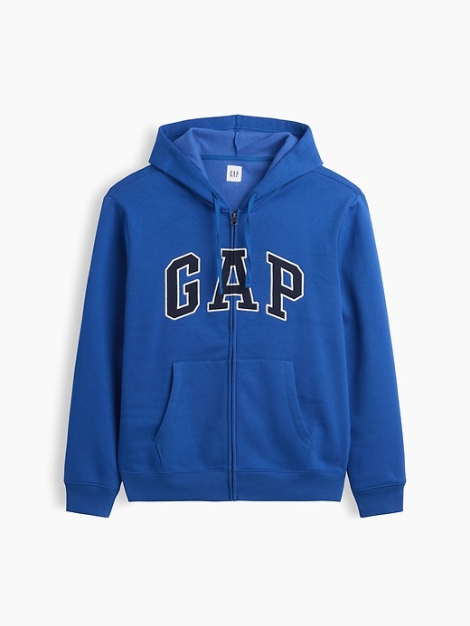 Image number 4 showing, Relaxed Gap Logo Zip Hoodie