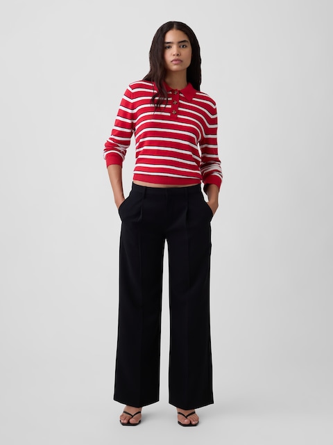 100% Recycled Crepe Trousers
