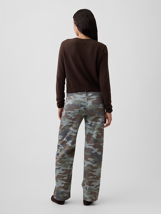 Image number 4 showing, Low Rise Print '90s Loose Jeans