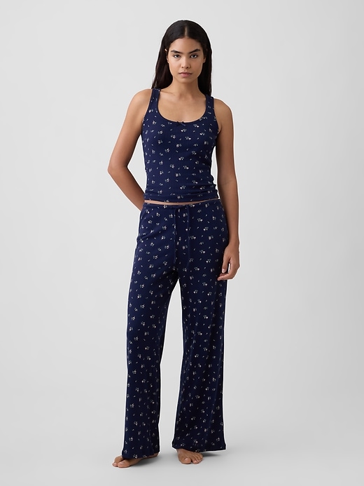 Image number 3 showing, Pointelle PJ Tank Top